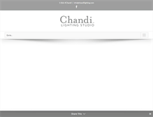 Tablet Screenshot of chandilighting.com